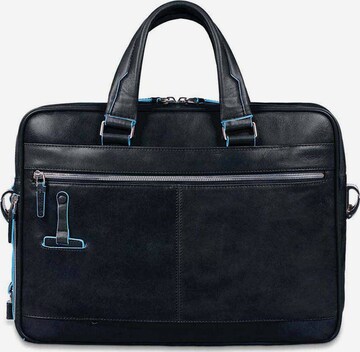 Piquadro Document Bag 'Blue Square' in Blue