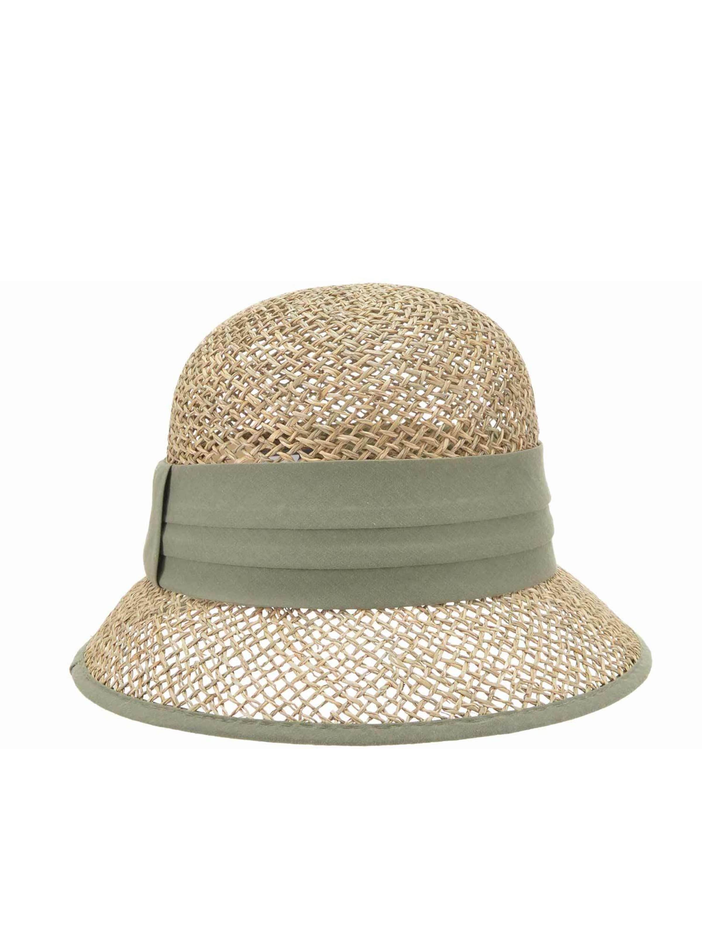 Seeberger Hat 'Hut' in Green: front