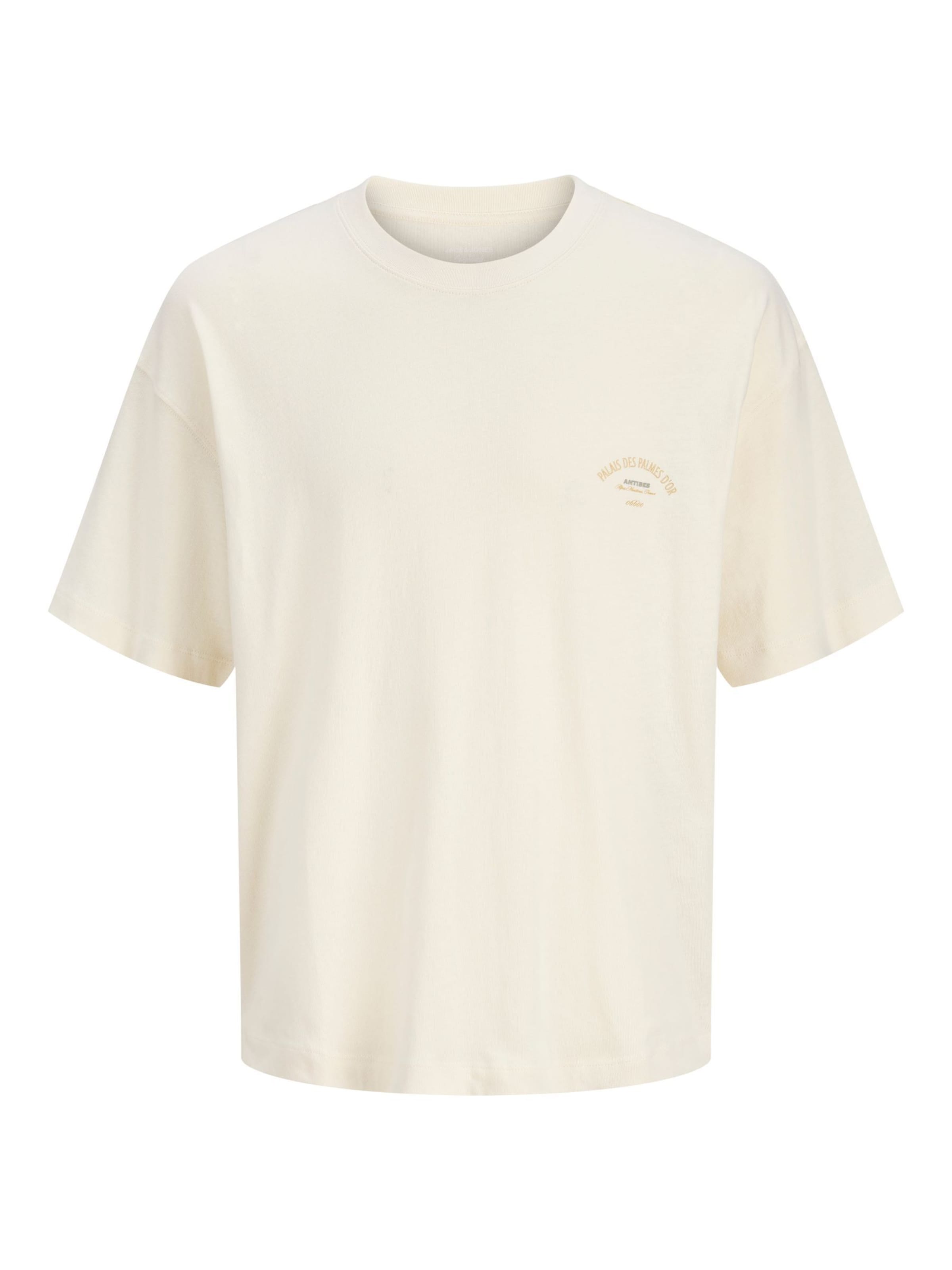 JACK & JONES - Camiseta en blanco: frente