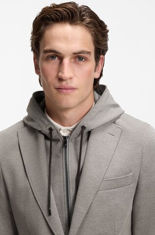 BOSS Slim fit Business Blazer ' Hanry ' in Grey