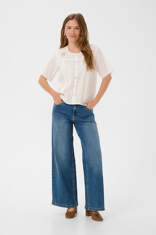 CULTURE Blouse 'CUVelveta' in Wit