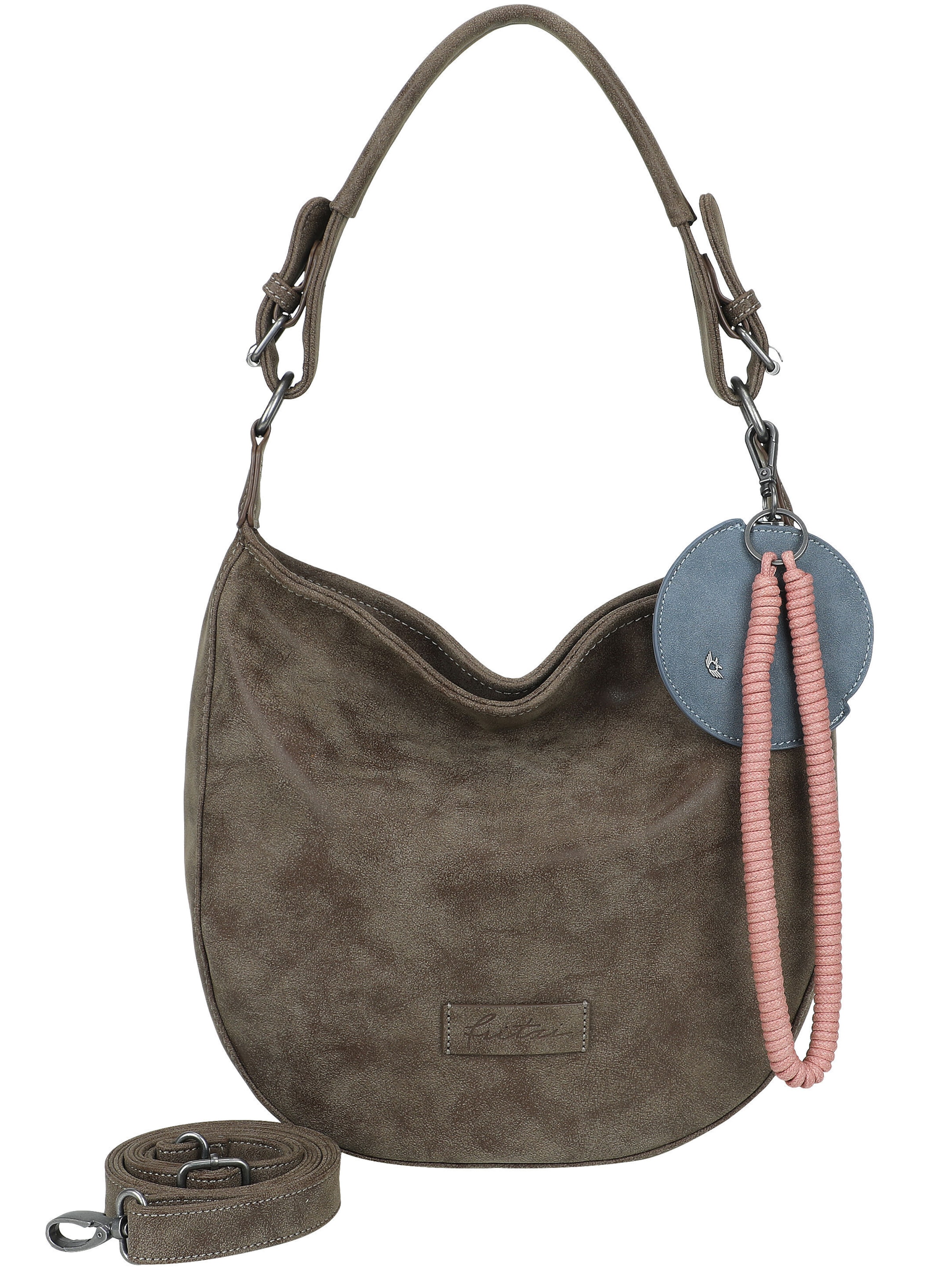 Fritzi aus Preußen Tasche 'Fritzi Hobo Vintage' in Braun: Vorderseite