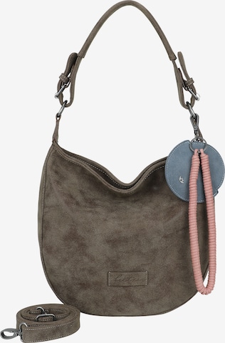 Fritzi aus Preußen Tasche 'Fritzi Hobo Vintage' in Braun: Vorderseite