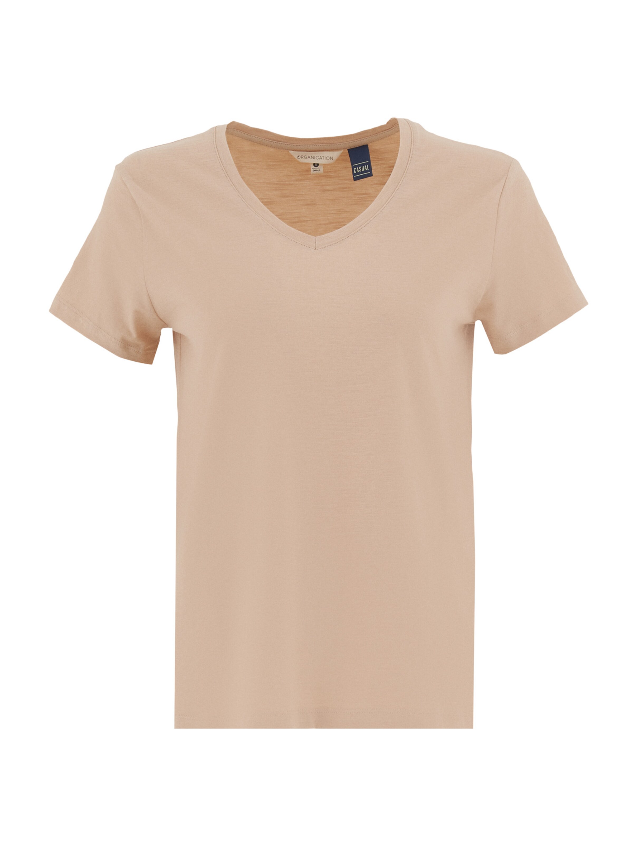 Organication Shirt in Beige: front