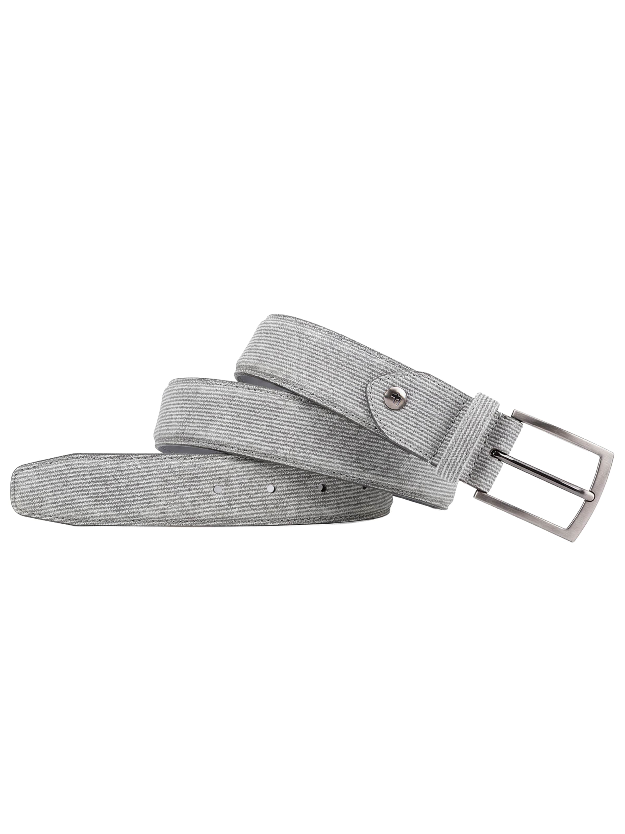 Floris van Bommel Riem 'DE BELTER 52' in de kleur Grijs, Productweergave