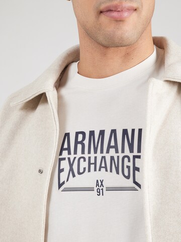 ARMANI EXCHANGE Bluser & t-shirts i beige