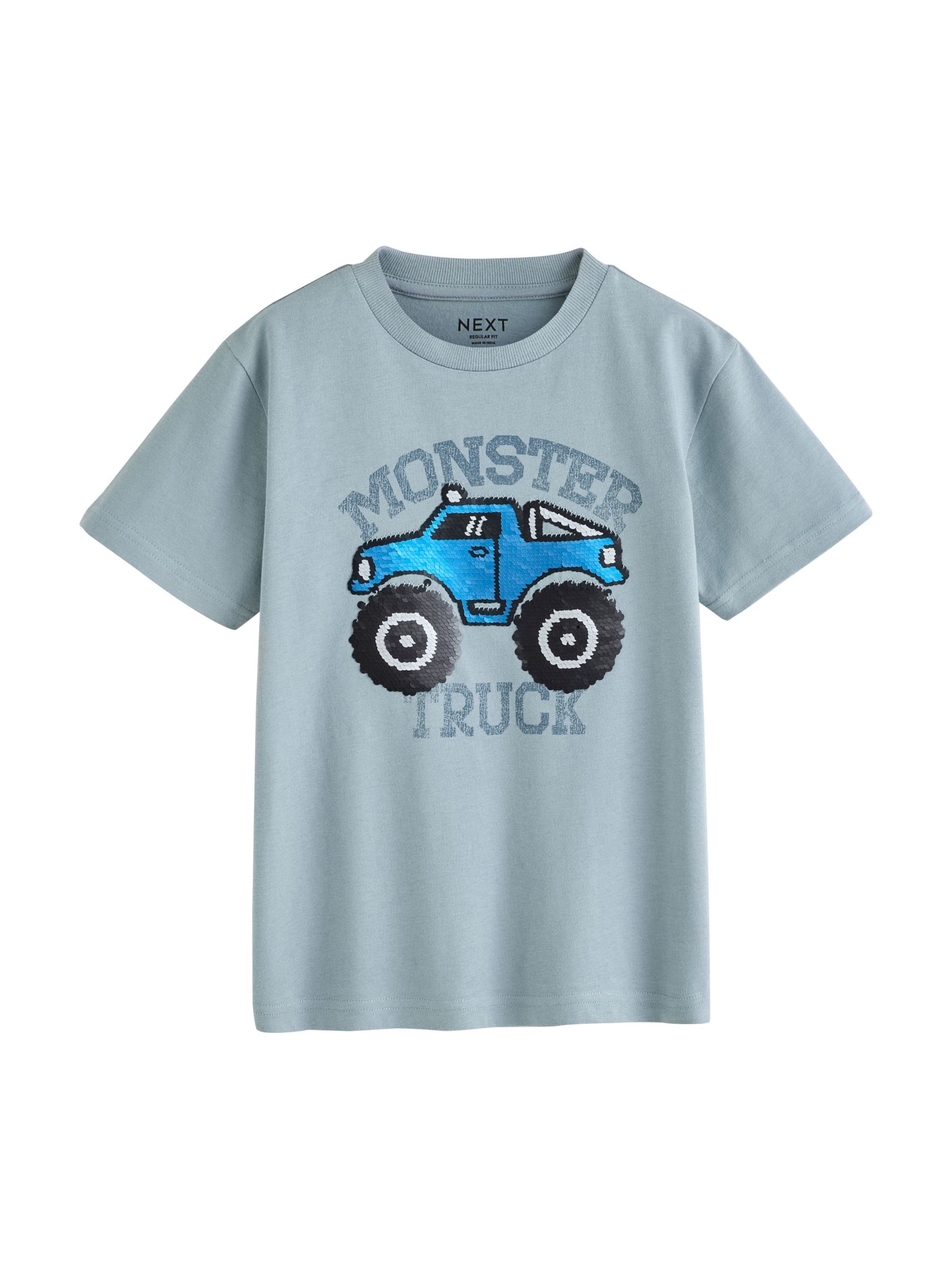 Next - Camiseta en gris: frente