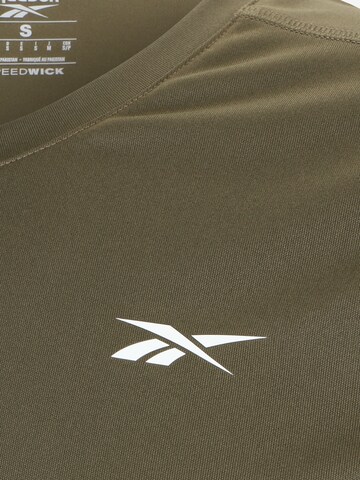 Reebok Performance shirt in Green