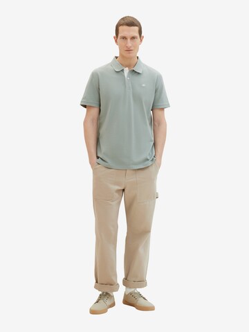 TOM TAILOR Poloshirt in Grün