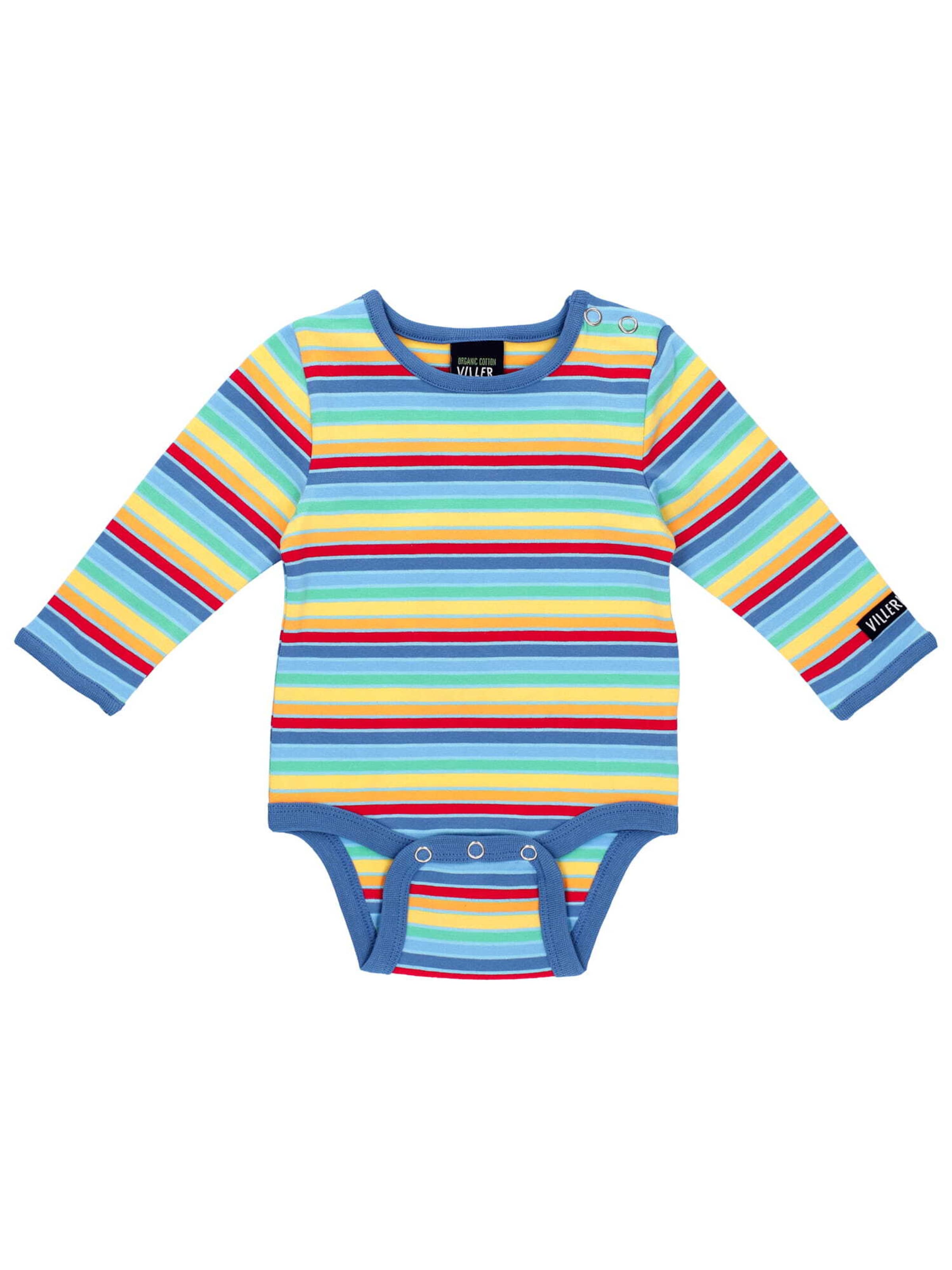 Villervalla Romper/Bodysuit in Blue: front