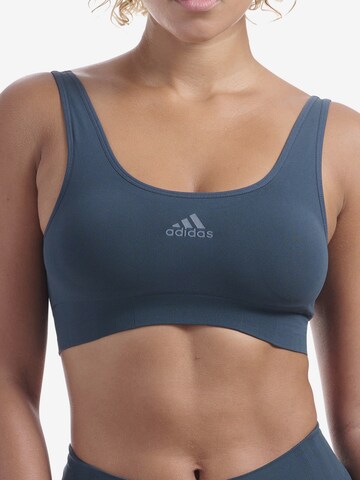 ADIDAS SPORTSWEAR Bustier Bustier ' SCOOP LOUNGE BRA ' in Blau: predná strana