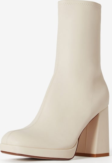 Bershka Ankle Boots in White, Item view