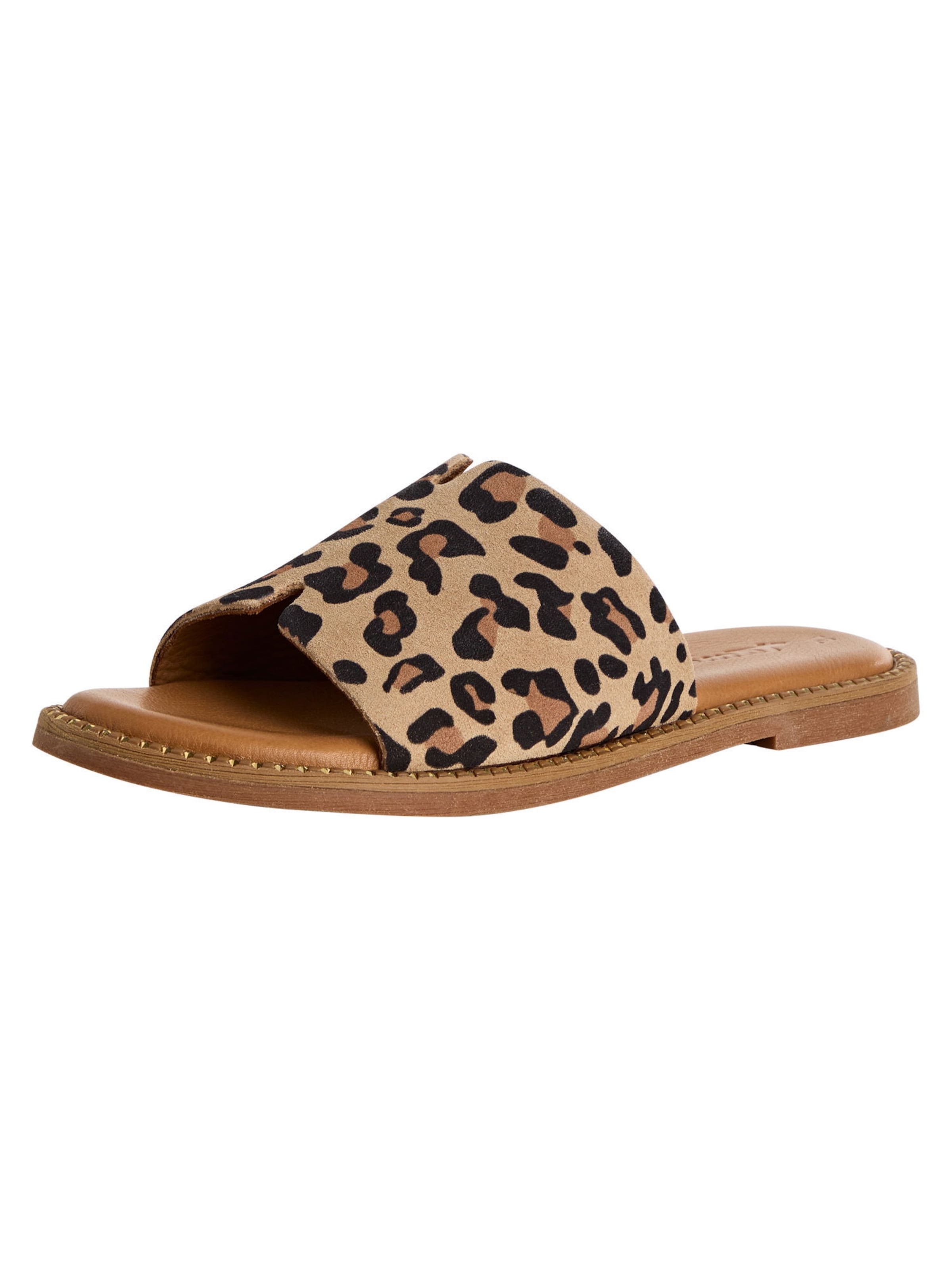 Tamaris Pantolette in Braun: Vorderseite