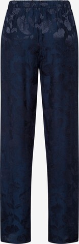 Hanro Pyjamahose ' Valene ' in Blau