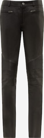 RICANO - Pantalón 'Donna' en negro: frente