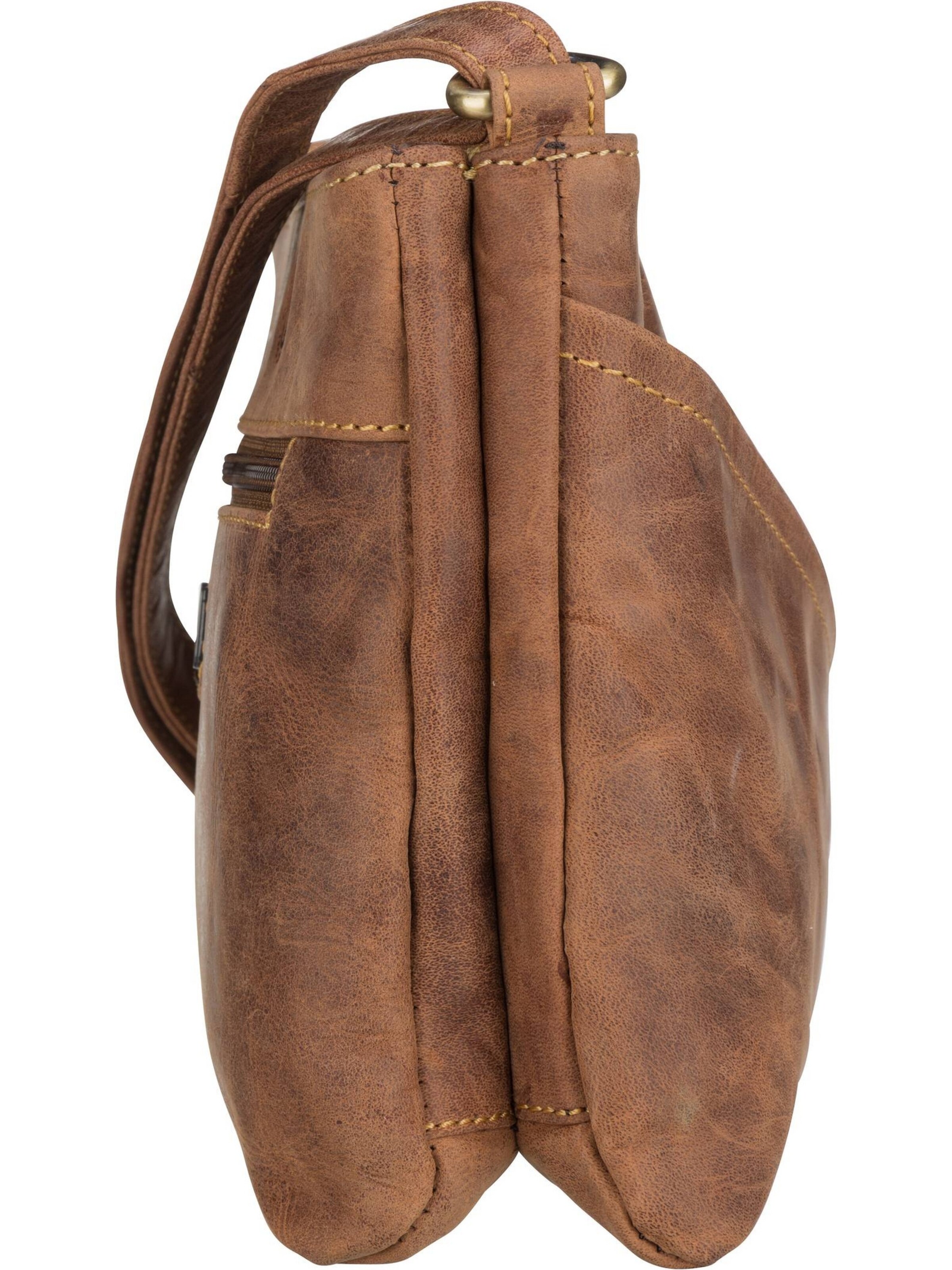 Sac à bandoulière ' Vintage 1582 ' GREENBURRY en marron