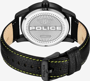 POLICE Analoog horloge 'Avondale' in Zwart