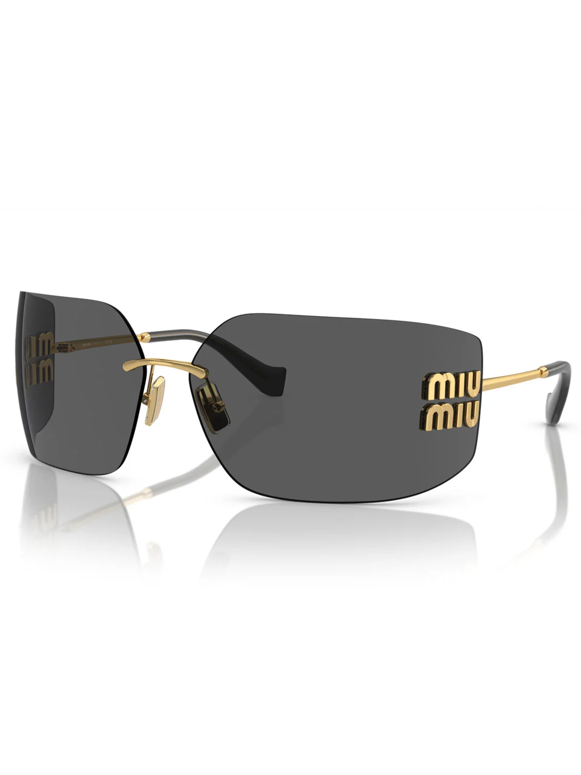Miu Miu Sonnenbrille 'Miu Miu Occhiali da Sole MU54YS 5AK5S0 Oro/Grigio Scuro Donna'‌‌‌‌ in gold, Produktansicht