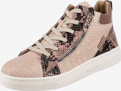 Sneaker alta 'Elea' bugatti di colore stucco / rosa / rosé / nero, Visualizzazione prodotti