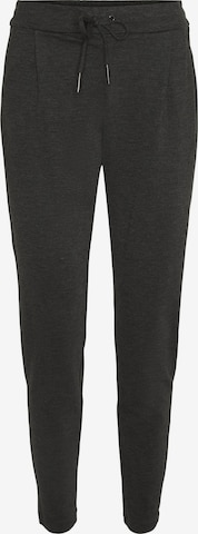 VERO MODA Loosefit Bandplooibroek 'EVA' in Grijs: voorkant