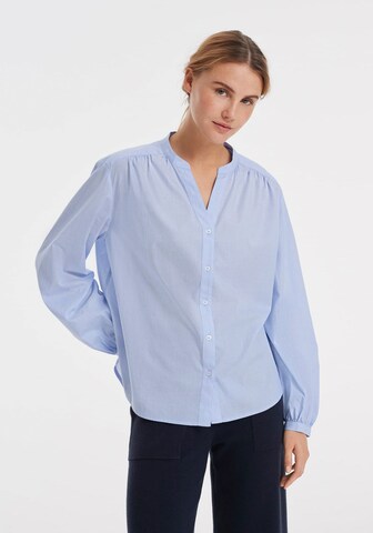 Camicia da donna di OPUS in blu: frontale