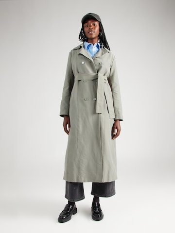 Manteau mi-saison 'MILONG' MAX&Co. en vert : devant