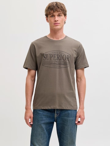 Jack & Jones Premium Särk 'JPRBLUNOAH', värv roheline: eest vaates