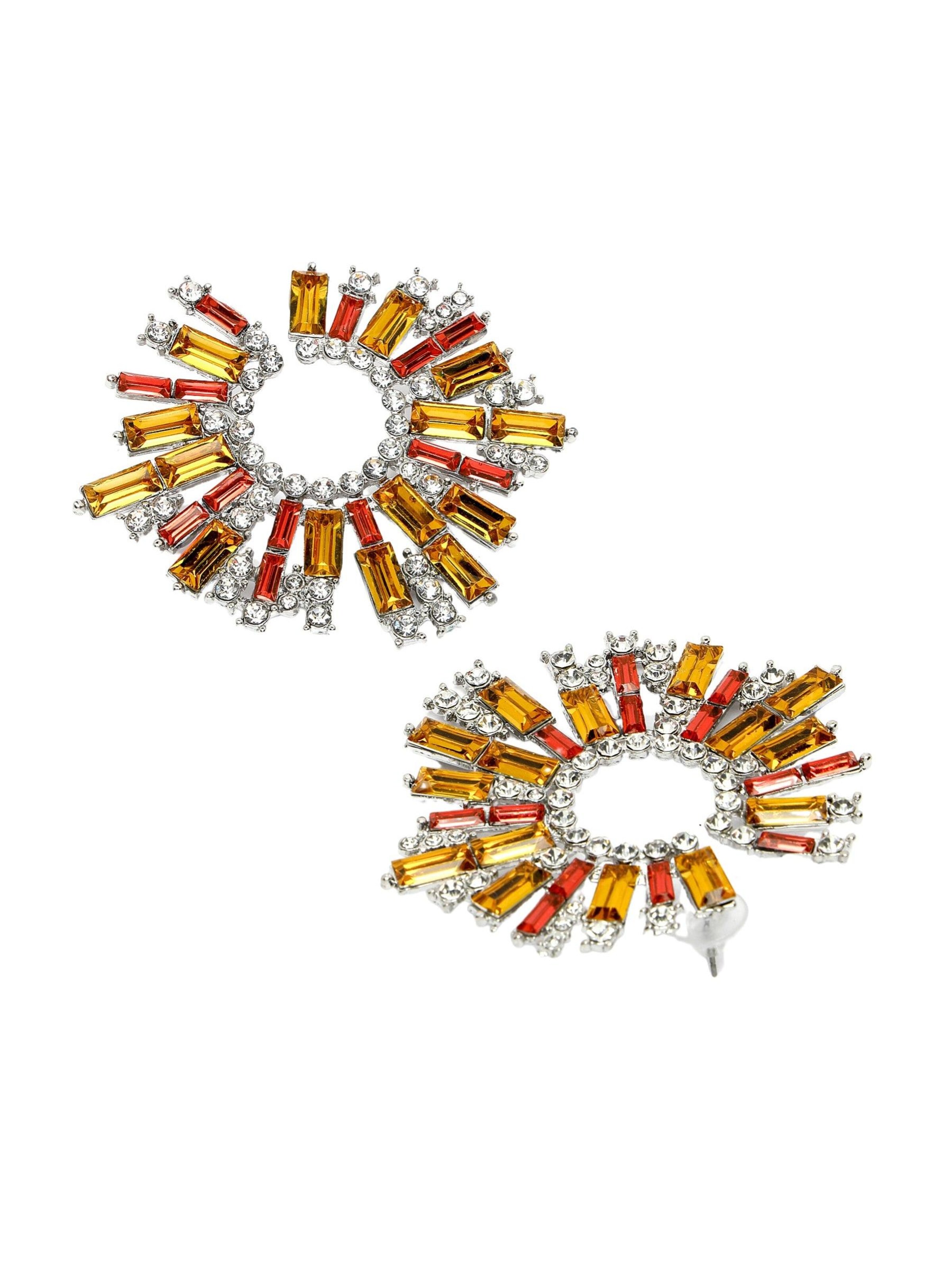 AVANT-GARDE PARIS - Pendientes 'Veronikama' en amarillo