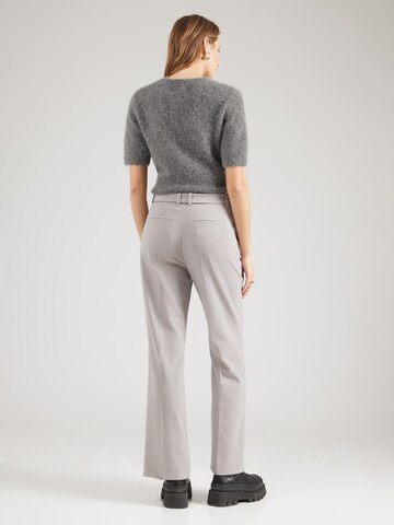 DRYKORN Loose fit Trousers with creases 'ARGUE' in Grey