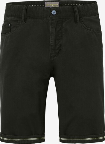 REDPOINT Slimfit Hose in Schwarz: predná strana