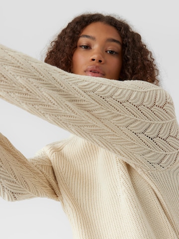 VERO MODA Pullover 'Nicola' in Beige