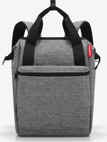REISENTHEL Backpack in Grey: front