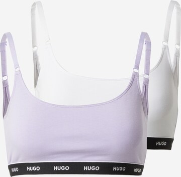 HUGO Bra in Purple: front