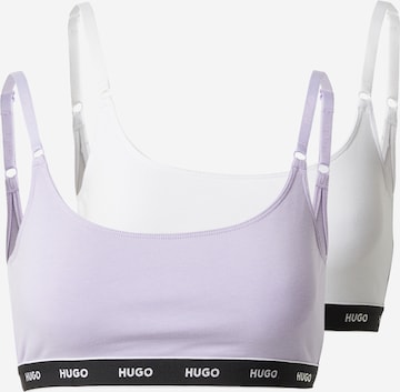 HUGO Red Bra in Purple: front