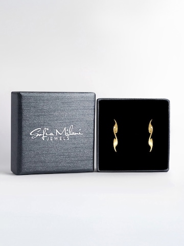 Sofia Milani Earrings 'Twisted' in Gold