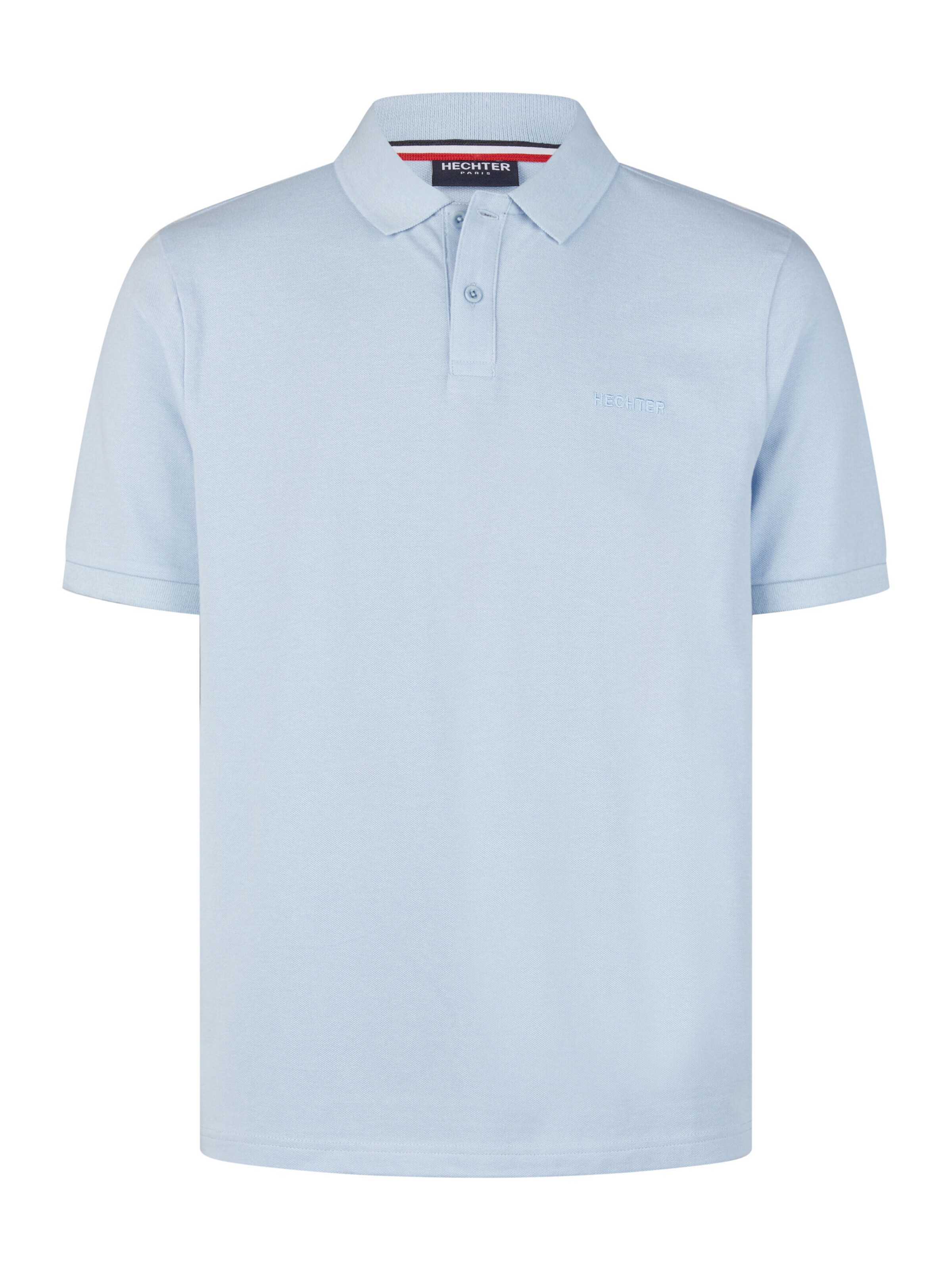 T-Shirt HECHTER PARIS en bleu : devant