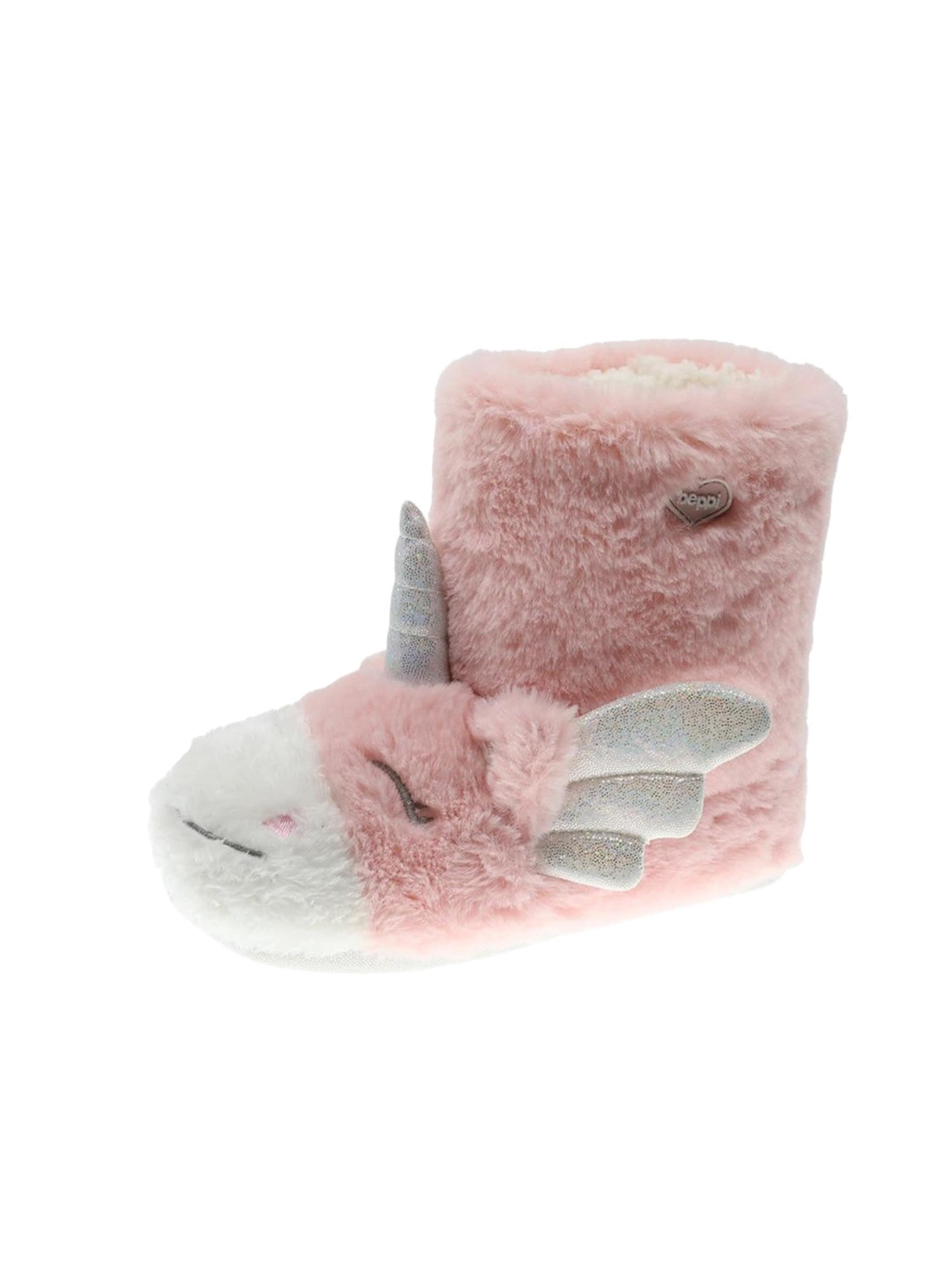Beppi Hausschuh‌ in Pink: Vorderseite