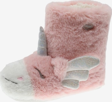 Ciabatta 'Indoor Shoe' di Beppi in rosa: frontale