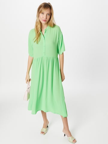 Monki Shirt dress in Green