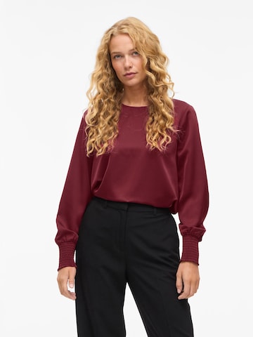 VILA Bluse 'VIEllette' i rød: forside