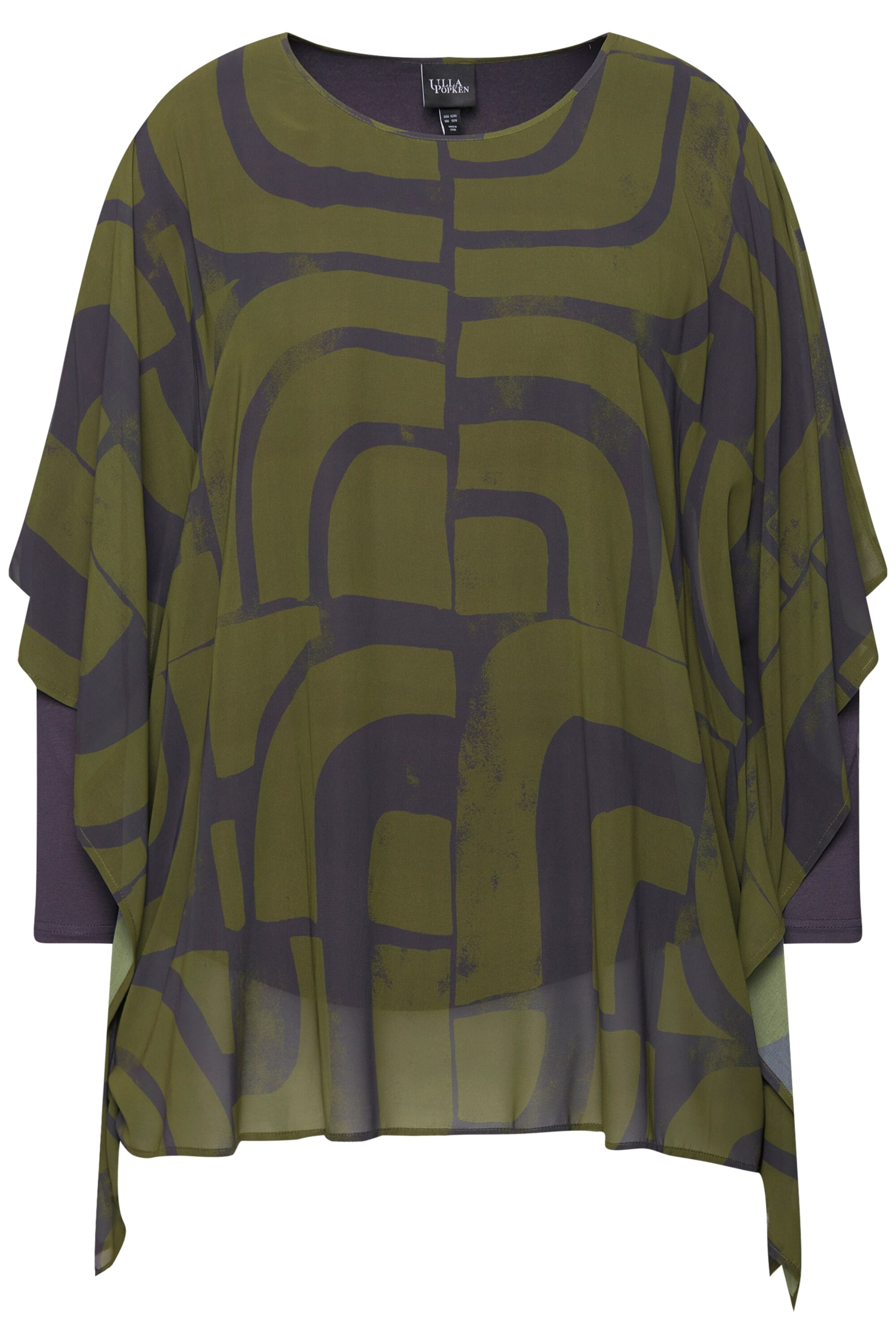 Ulla Popken Tunika in Grün: Vorderseite