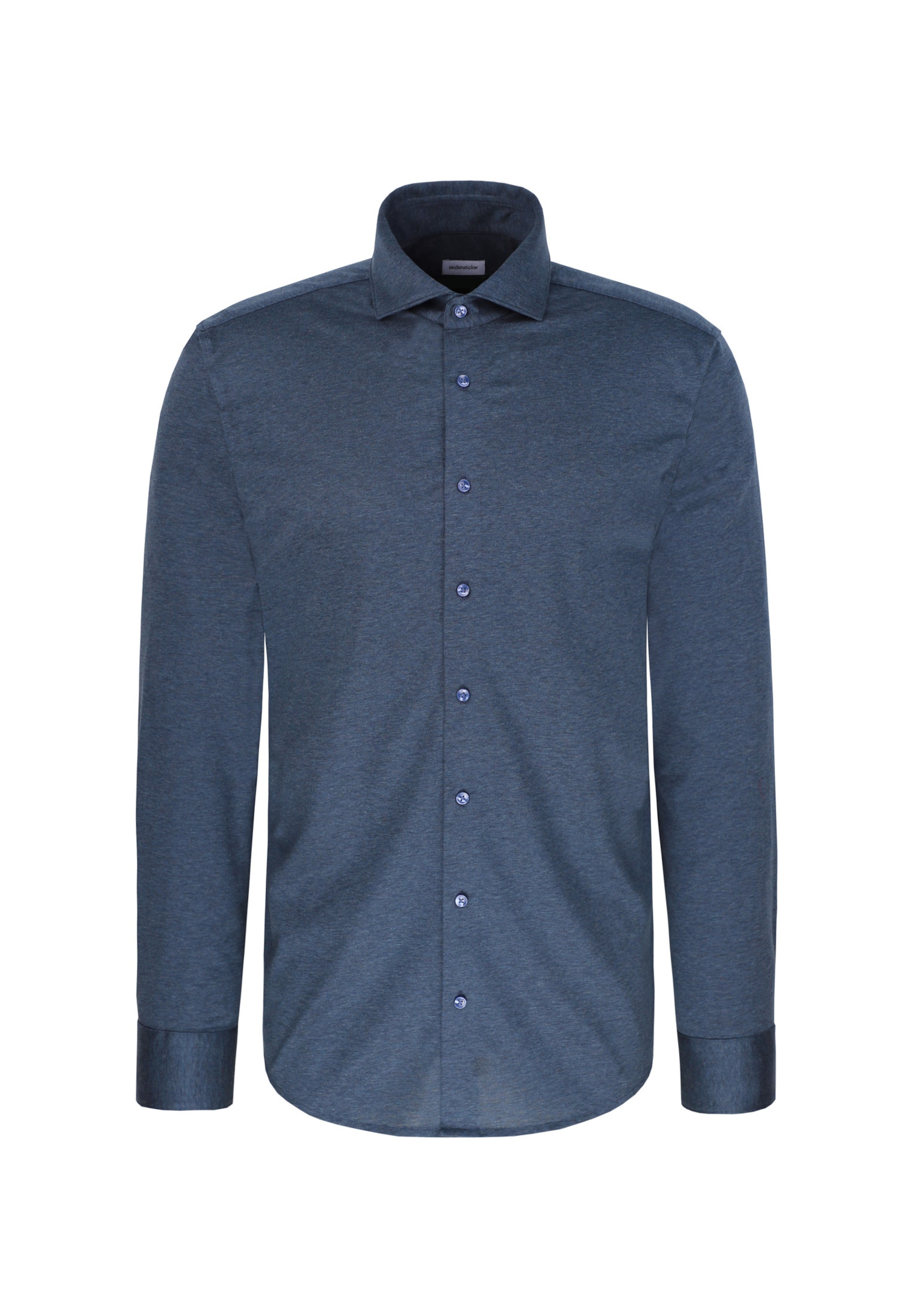 Coupe regular Chemise business SEIDENSTICKER en bleu : devant