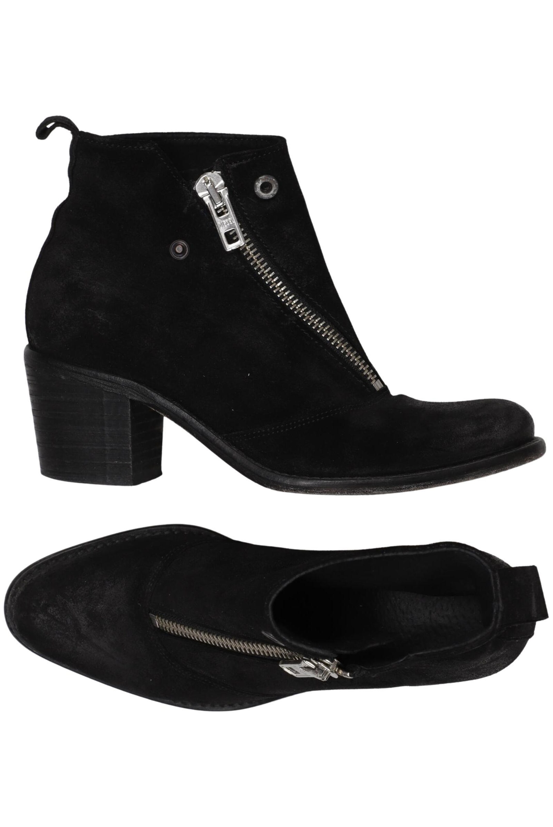 DIESEL Stiefelette 39 in Schwarz: Vorderseite