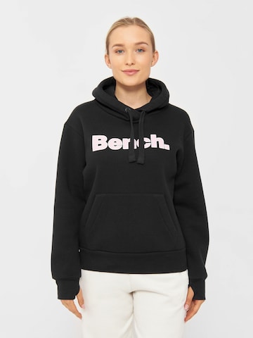 BENCH Sweatshirt 'TEALY' i sort: forside