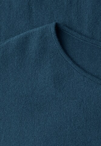 STREET ONE Dolman Pullover mit Boat Neck in Blau