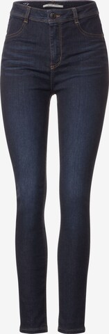 STREET ONE Skinny Jeans in Blue: front