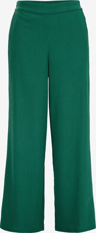 WE Fashion Wide leg Broek in Groen: voorkant