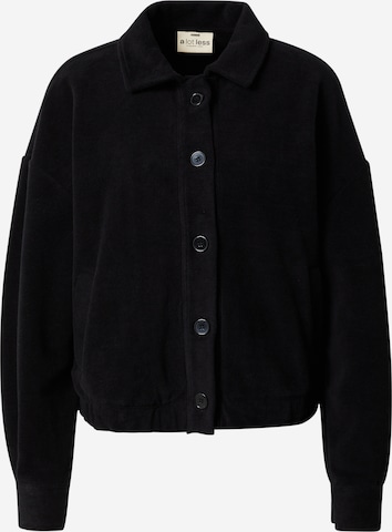 A LOT LESS Between-Season Jacket in Black: front