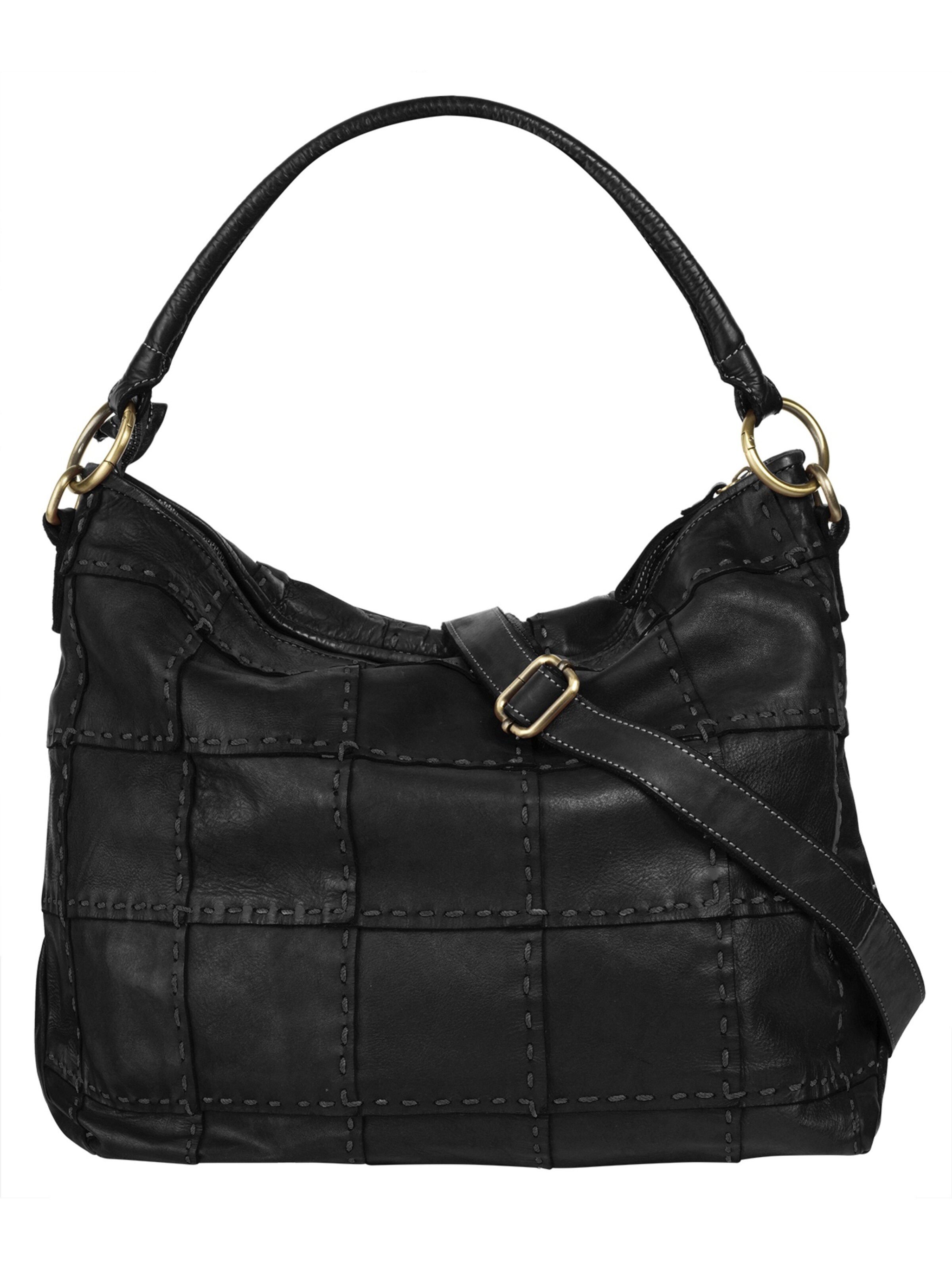 Cabas Samantha Look en noir : devant