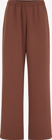 WE StudioWide Leg/ Široke nogavice Hlače - smeđa boja: prednji dio